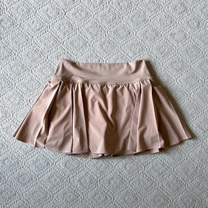 OFFLINE By Aerie Real Me Pleated Wrap Tennis Skort Toasty Brown Size Large NWOT